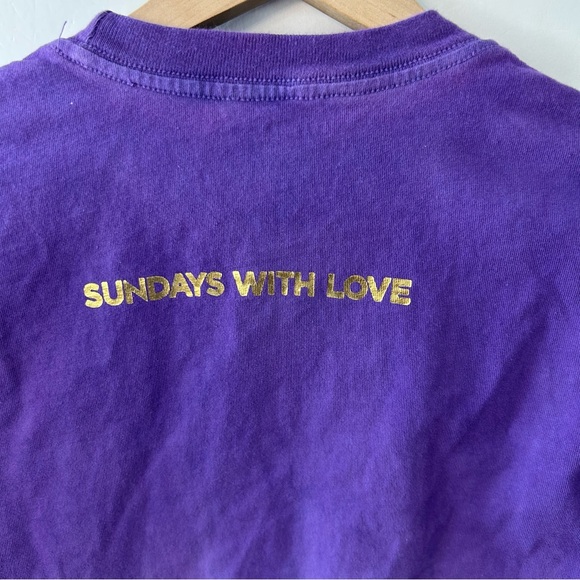 Peloton x Ally Love "Sundays With Love" Long-Sleeve Crew Neck Shirt, Size Small - Picture 8 of 10